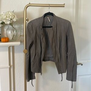 Free People Gray Jacket Size 6